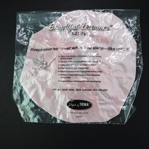 Vintage pink Beautiful Dreamer Sleep Bonnet